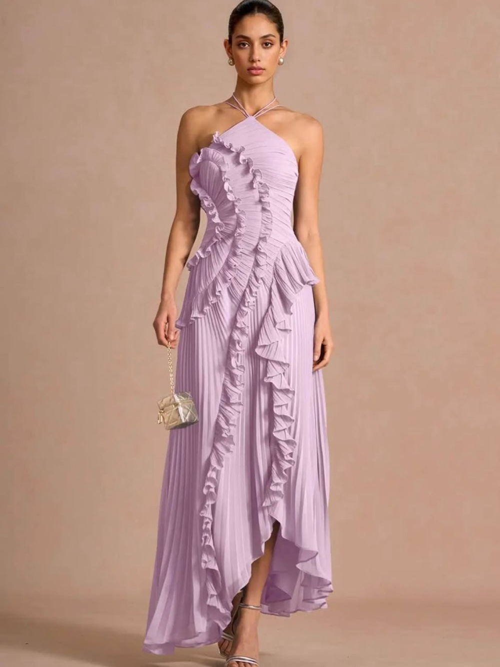 Clara & Lucie Celestine Whispering Lilac Gown | Never Worn | Size Small